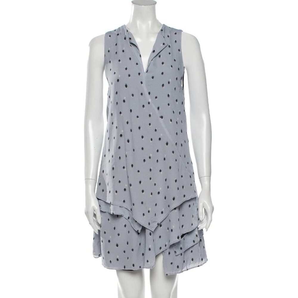 Proenza Schouler Silk Shift Dress Polka Dot Sleeveless Small